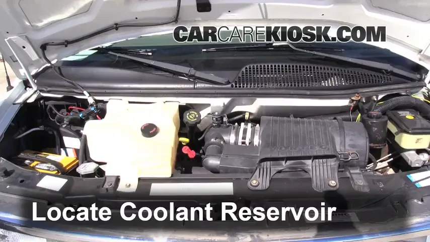 2001 Chevrolet Express 1500 LS 5.7L V8 Coolant (Antifreeze)
